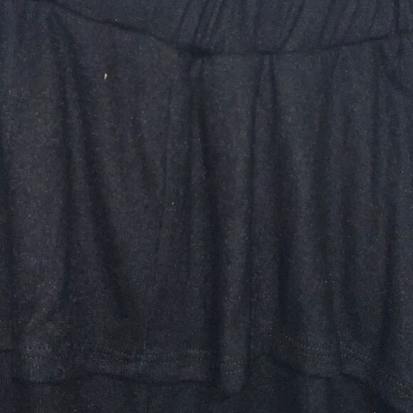 Go Couture Women's Layered Asymmetric Hem Convertible Tube Mini Skirt Blue M NWT - Picture 5 of 7